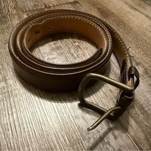 Men's Tecovas Bison Leather Belt